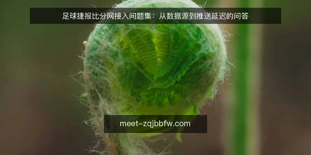 足球捷报比分网接入问题集：从数据源到推送延迟的问答 — 基线：先明确你真正要问什么 配图